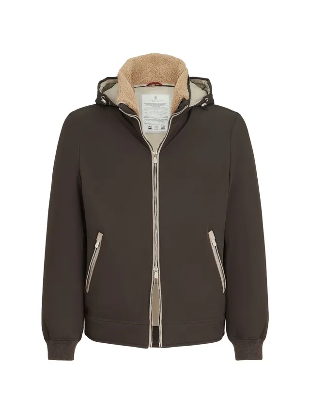 Brunello Cucinelli MV4061606 piumino uomo marrone