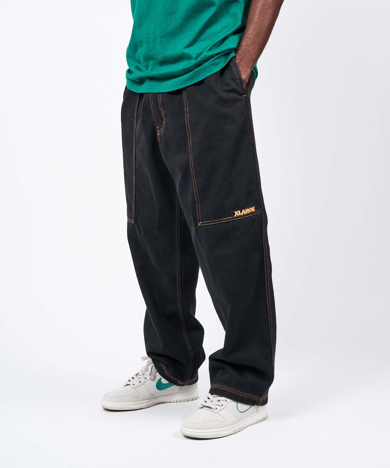 X-Large Baker Denim pantaloni denim gamba relaxed