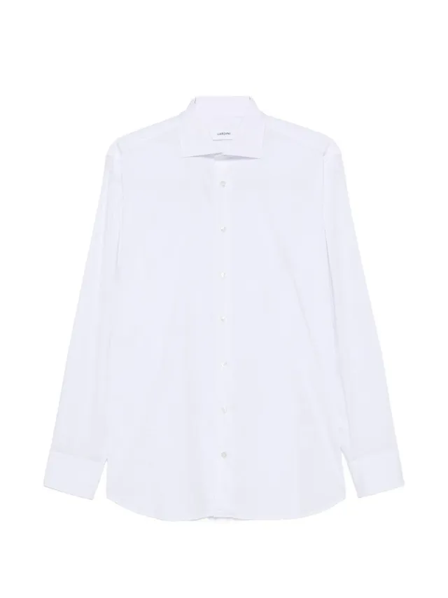 Lardini CNALVARO camicia bianca uomo taglia vera