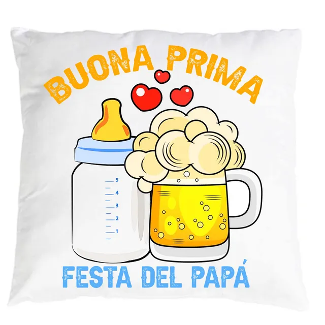 Mr. Gadgets Prima Festa Del Papà cuscino 40x40 sfoderabile