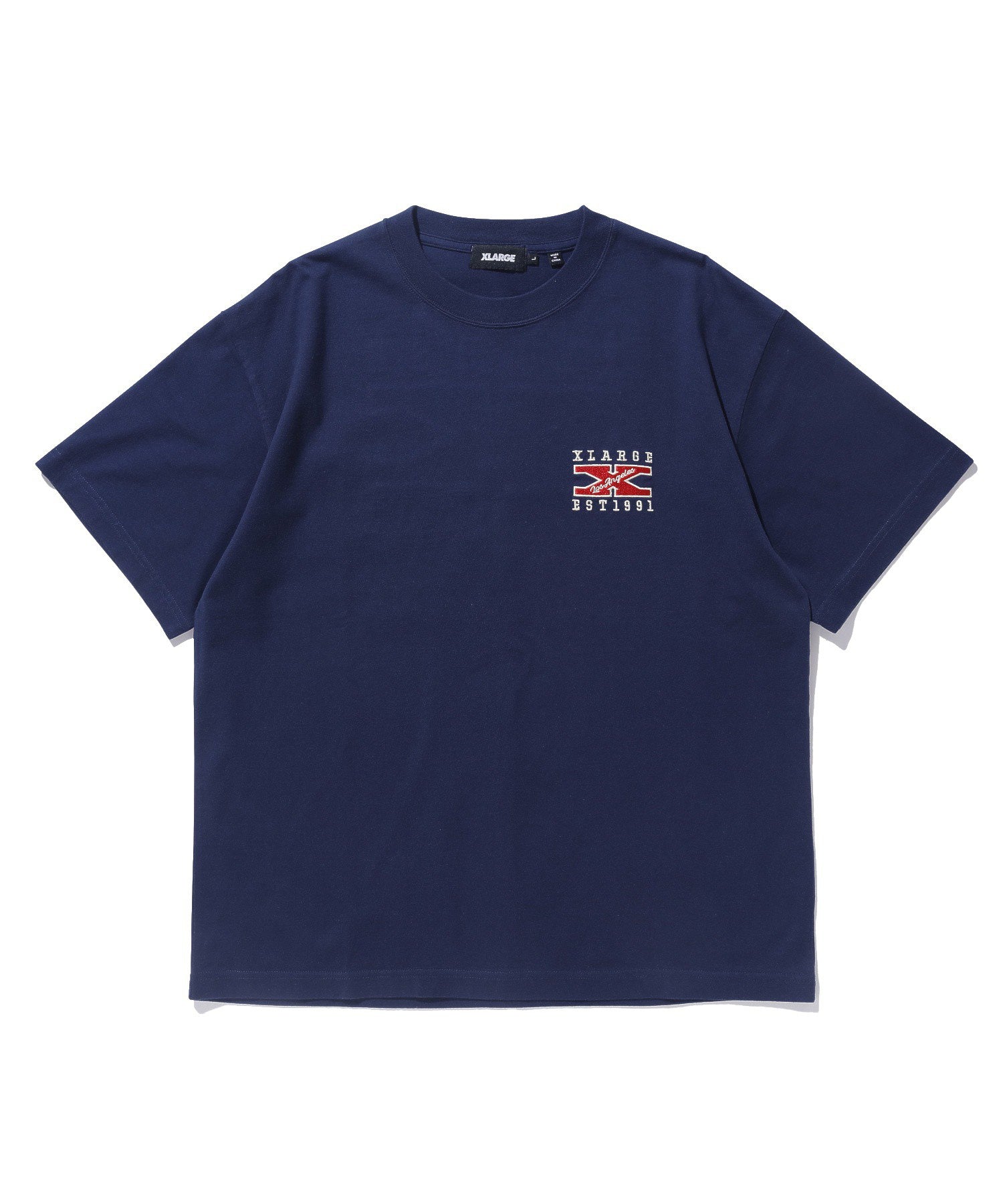 X-Large X Logo maglietta bianca cotone maniche corte