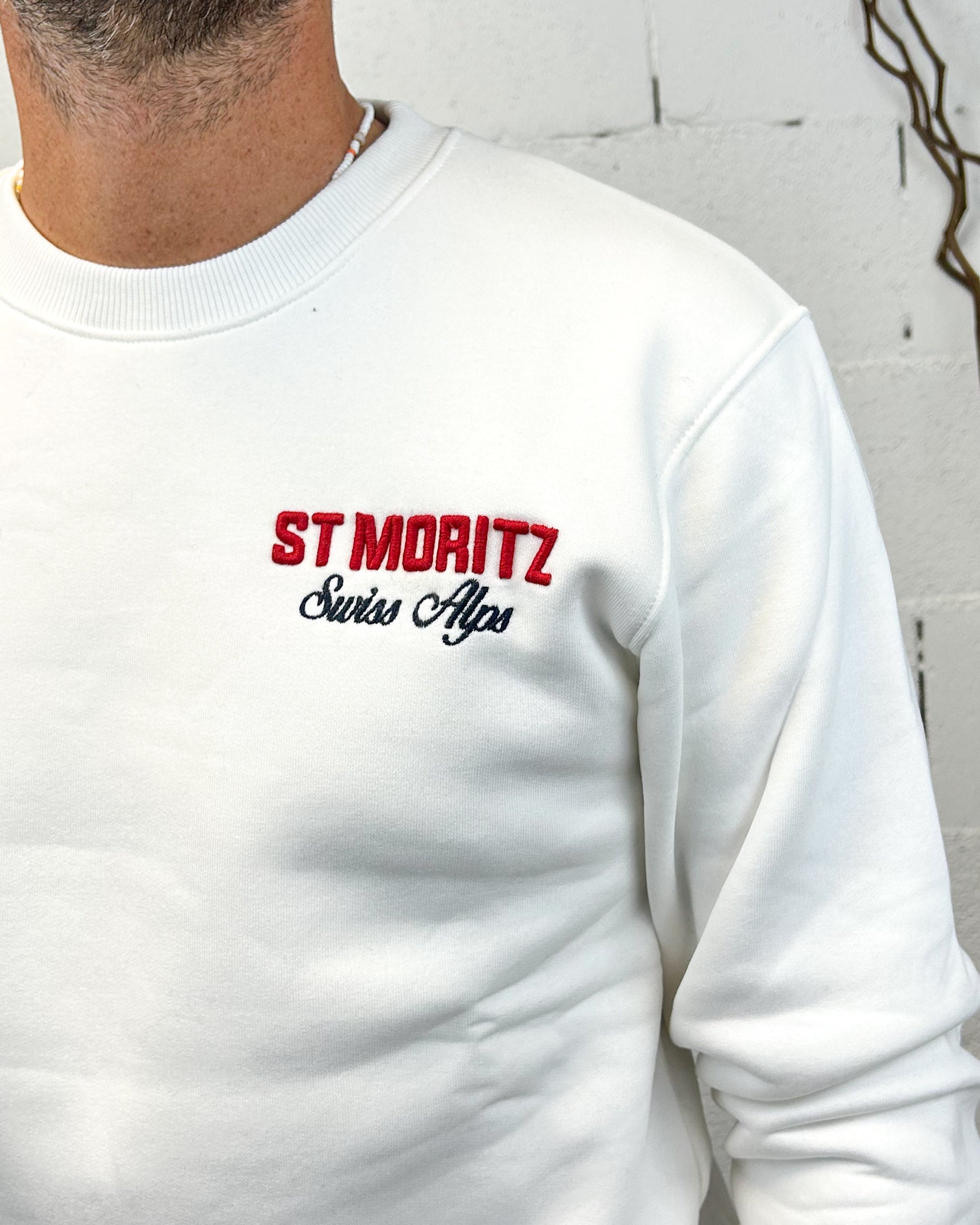 ONLYONE SUPERCULTURE St.Moritz Felpa White Swiss