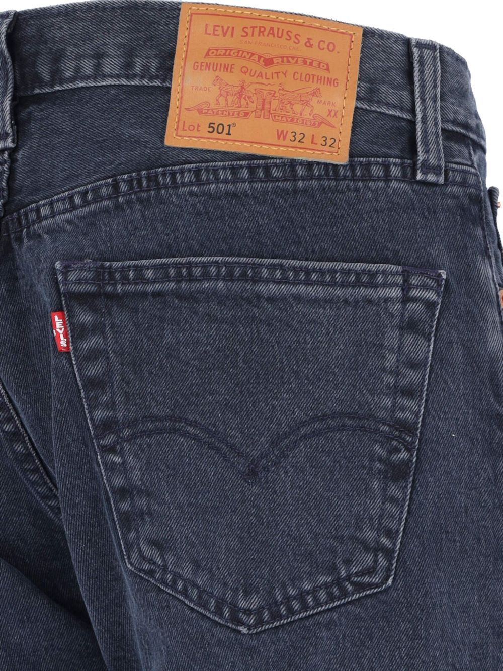 Levi's 00501 jeans blu Blue Black Stretch uomo