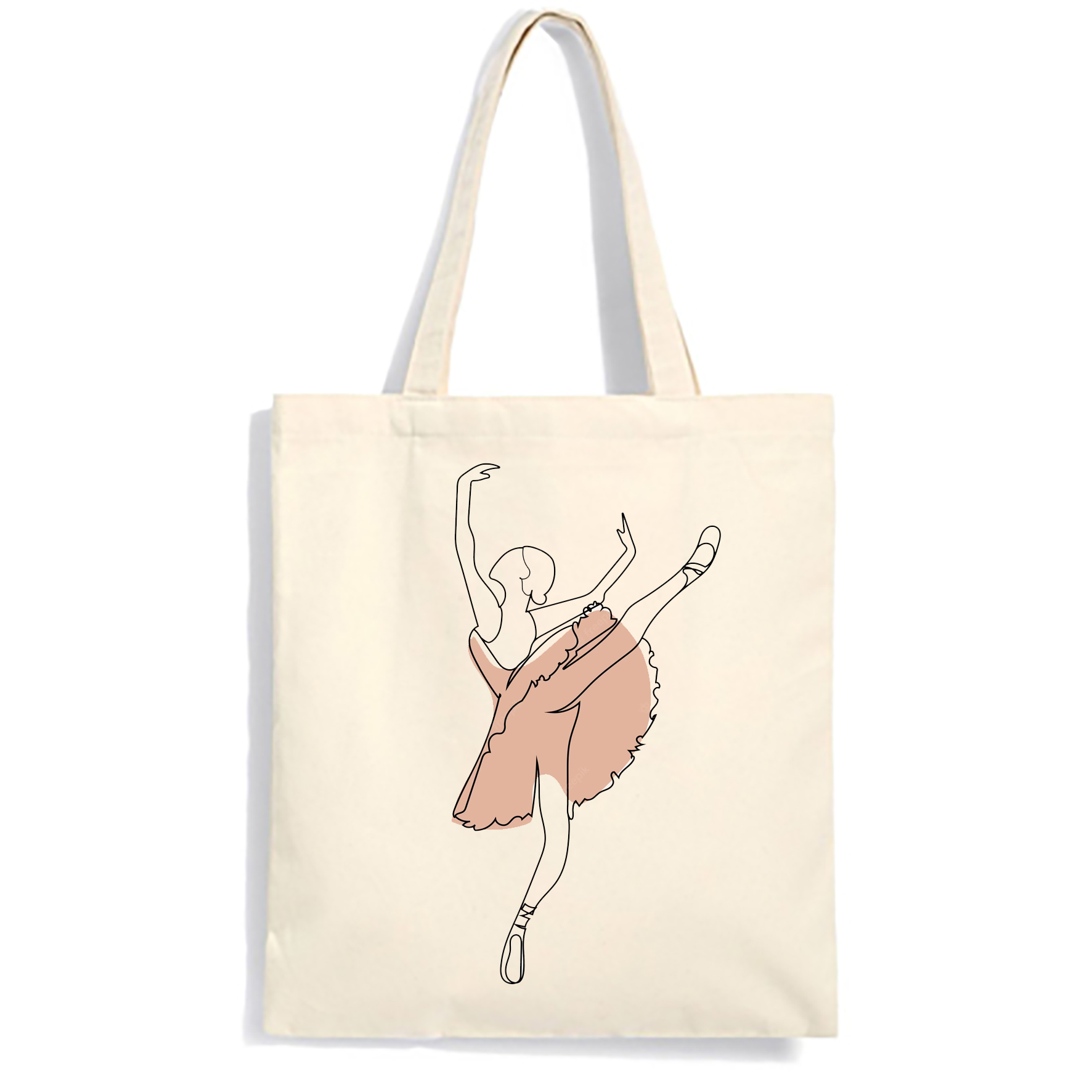 Mr. Gadgets Danza shopper ballerina in cotone leggera
