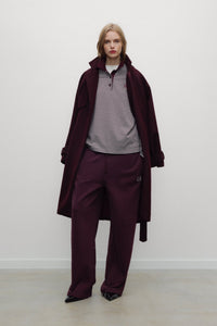 The New Society Ona Polo Winetesting Stripe cotone