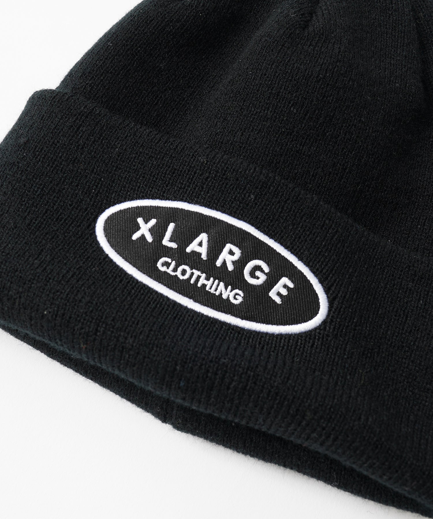 X-Large Emblem Cuff berretto taglia unica nero