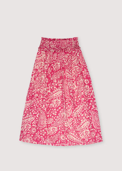 The New Society Santorini gonna donna fucsia cotone