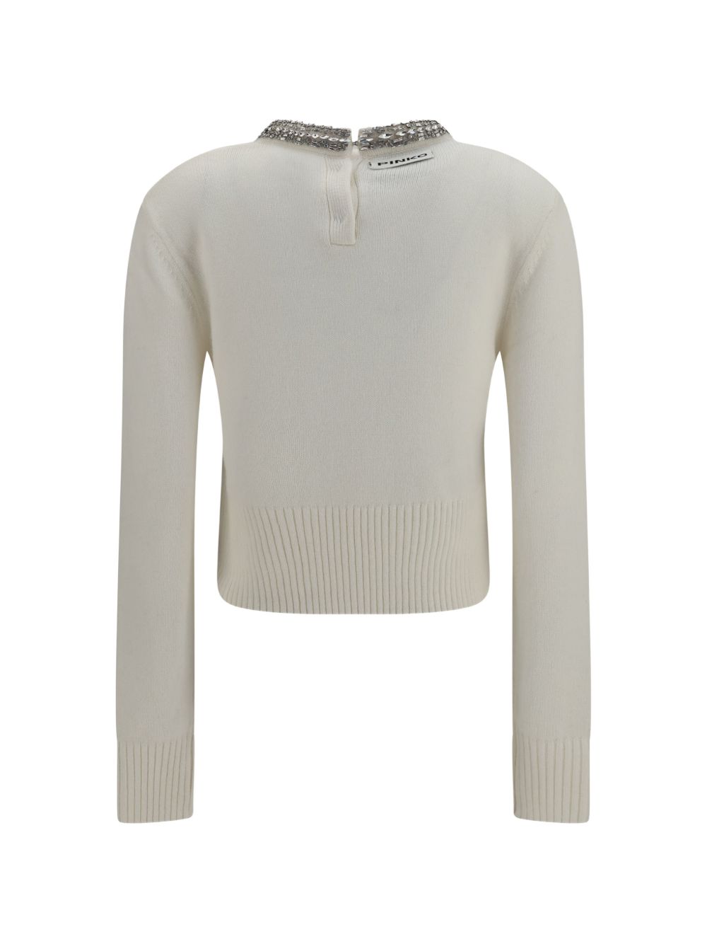 Pinko 107274A3GIZ03 maglia bianca donna
