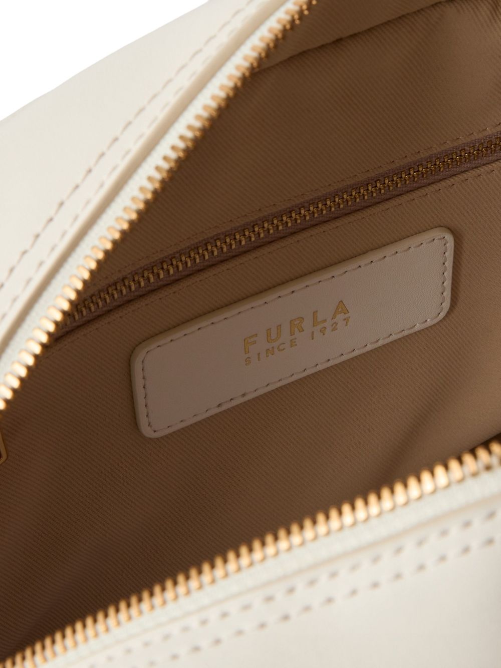 Furla WB02109 Borsa a Mano Bianca Pelle