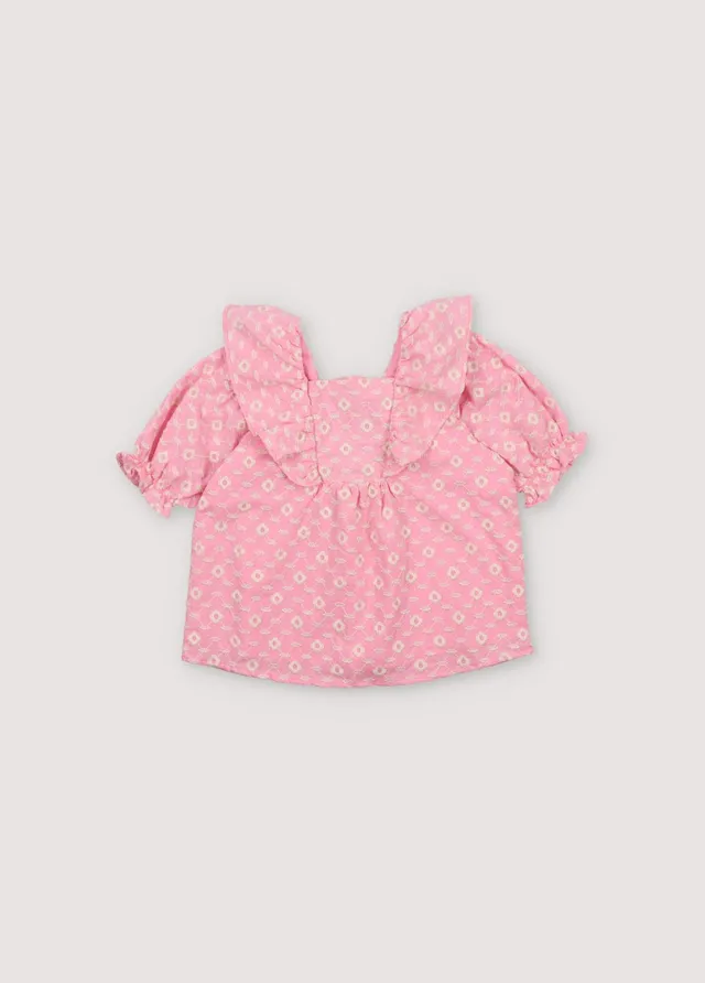 The New Society Isidora blusa hibiscus 6 anni voile