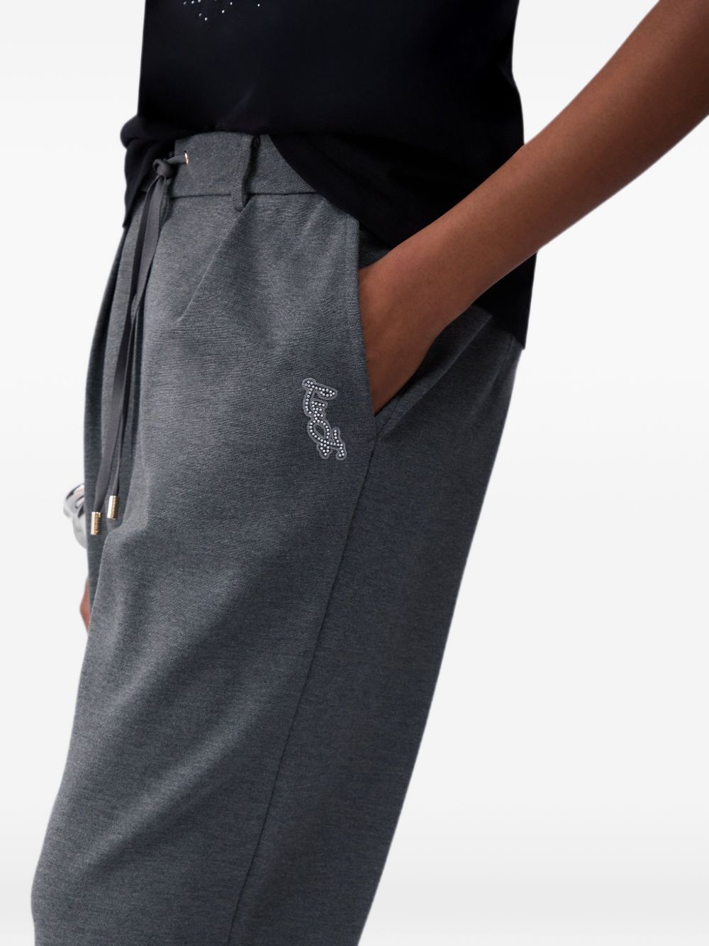 Liu Jo Sport TF6220J3970 pantaloni acciaio donna
