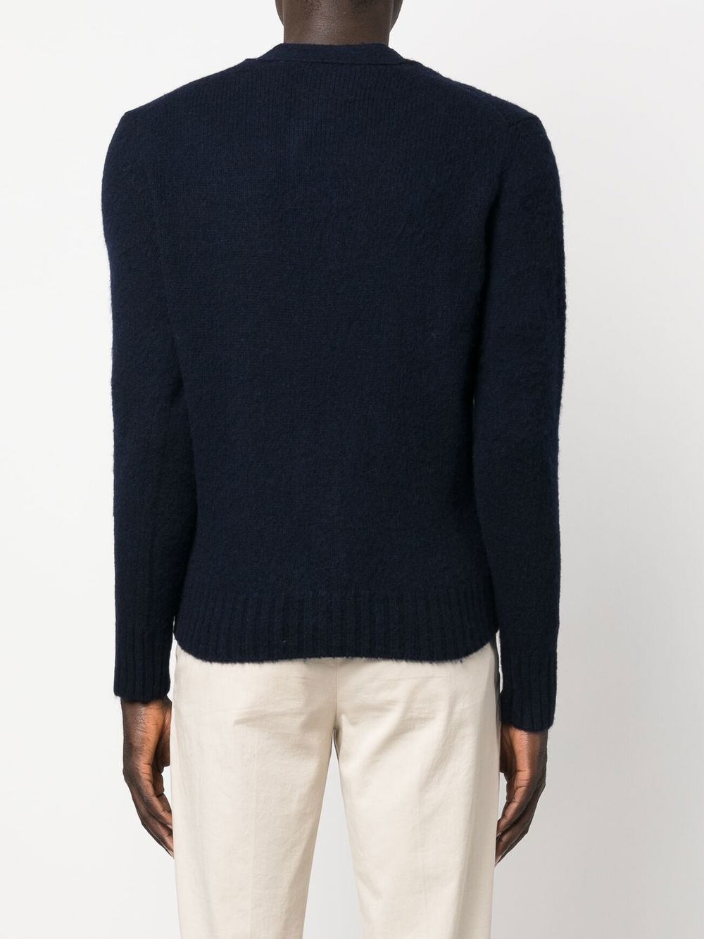 Aspesi M470 cardigan blu uomo