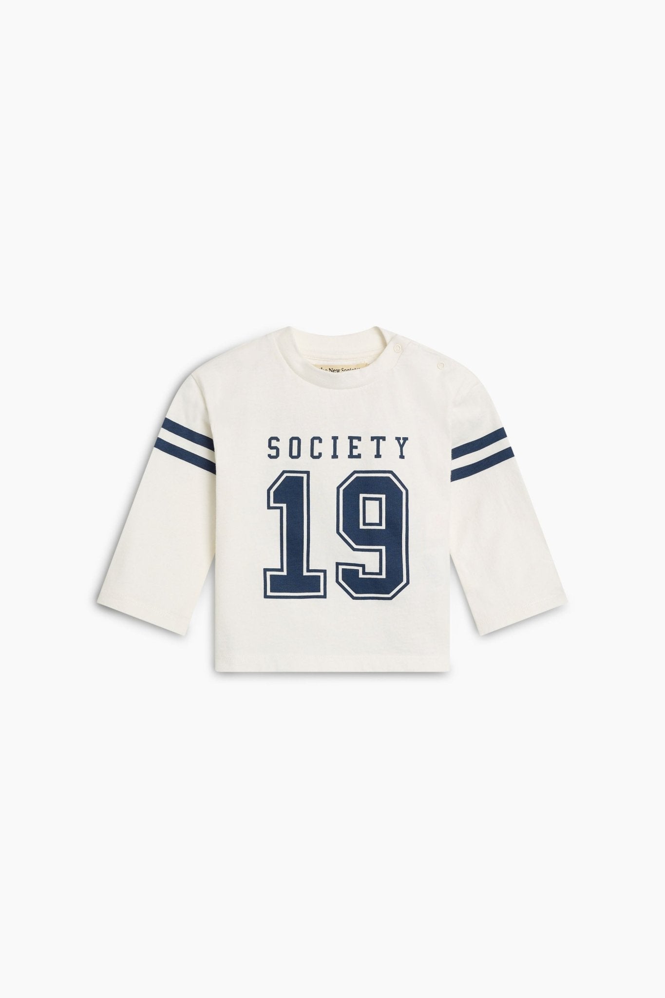 The New Society Lane maglietta neonato cotone maniche corte