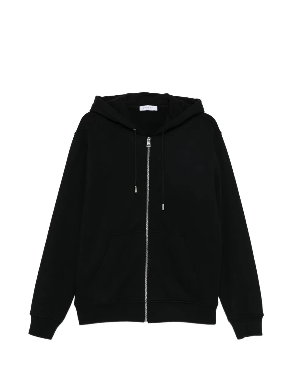 Givenchy BMJ0NJ3YU felpa nera in cotone da uomo