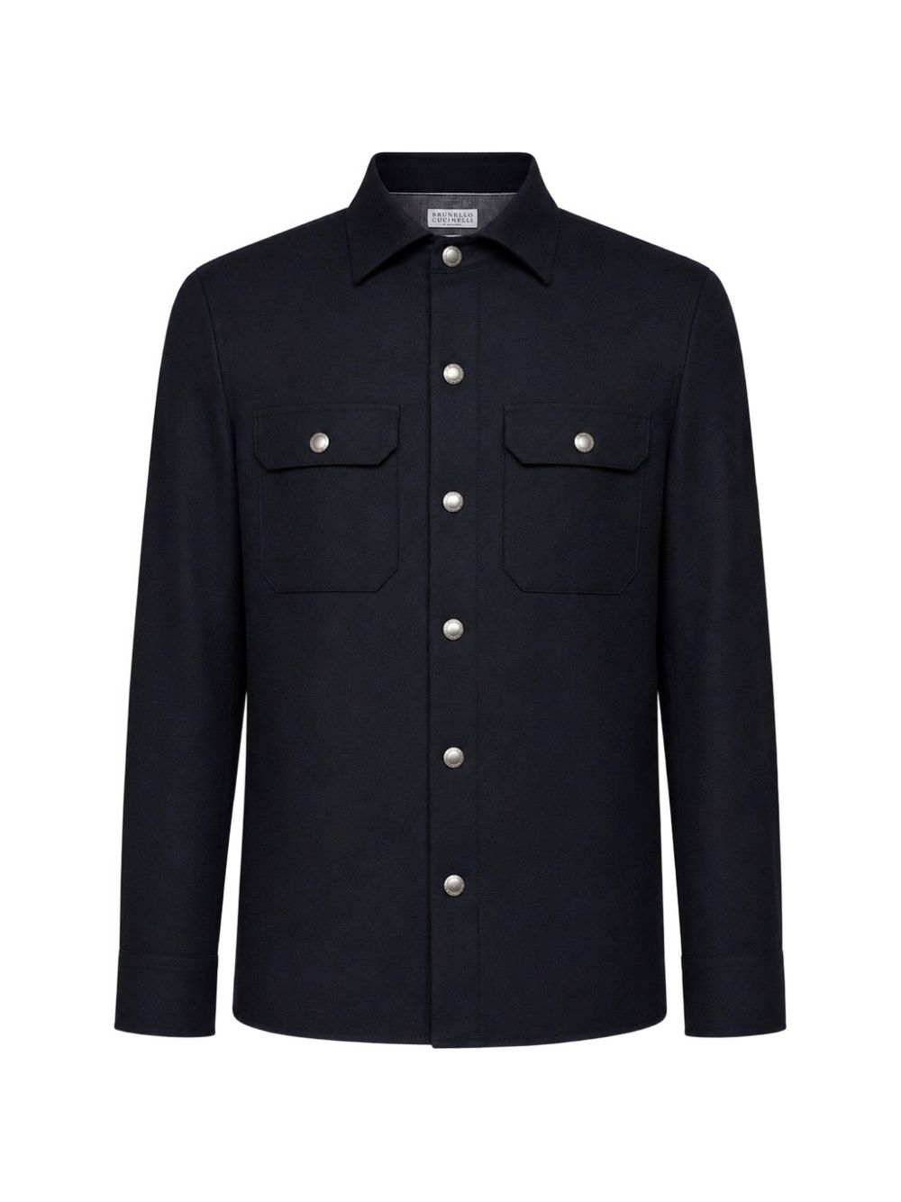 Brunello Cucinelli MY6660721 camicia navy uomo
