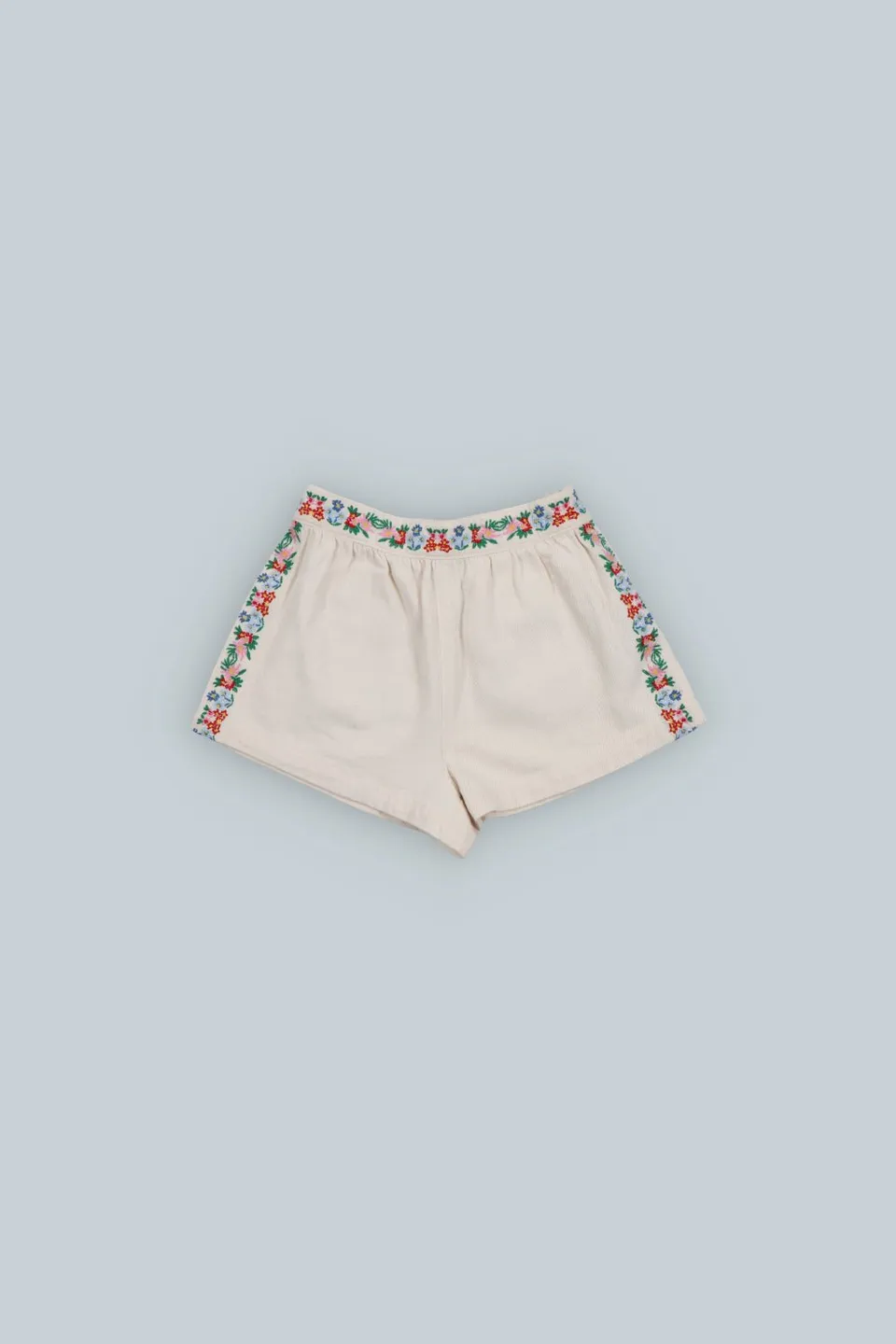 The New Society Malva shorts bambina 6 anni denim ricamo