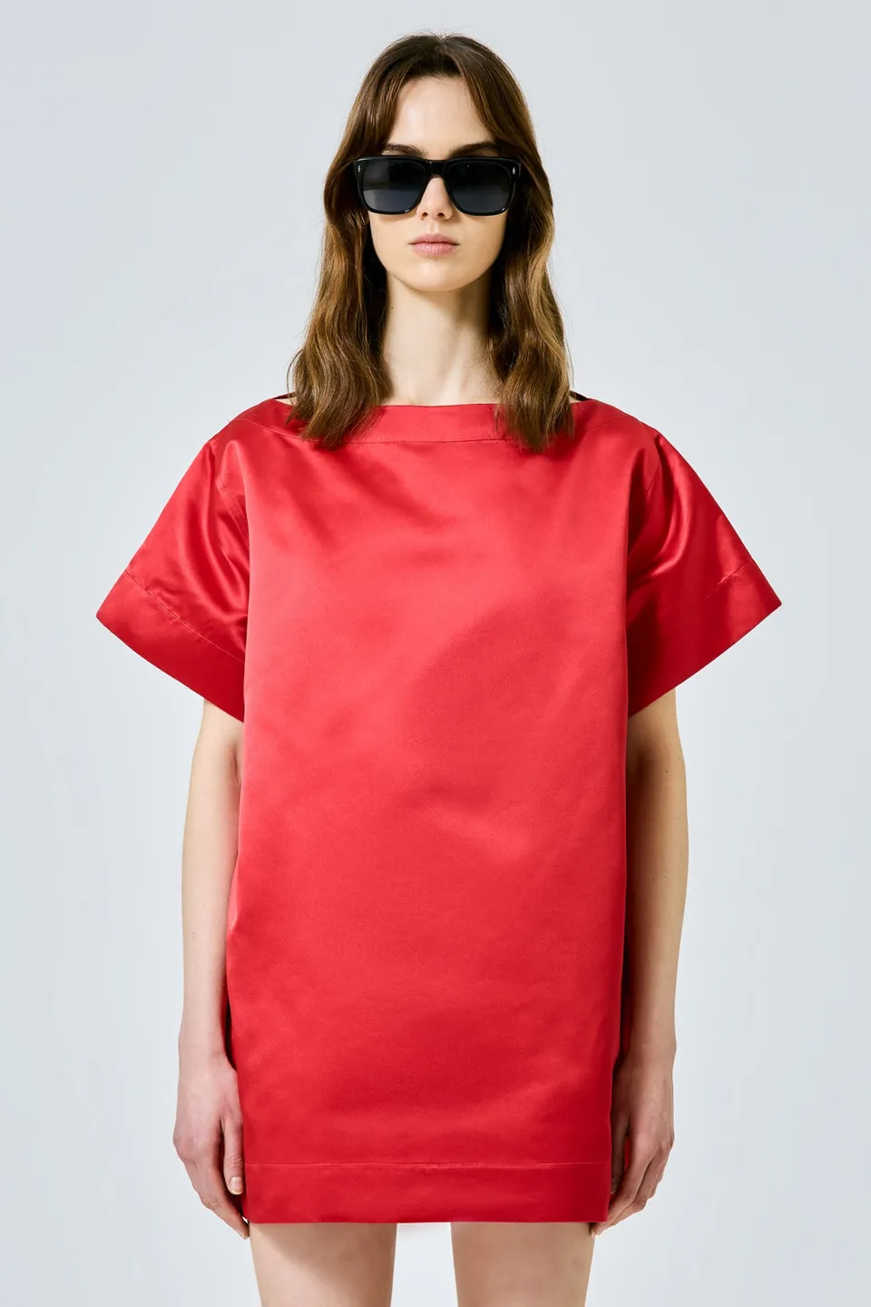 Sa Su Phi Valentina abito rosso taglia 38 seta