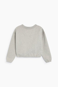 The New Society Mochi felpa teen cotone cropped