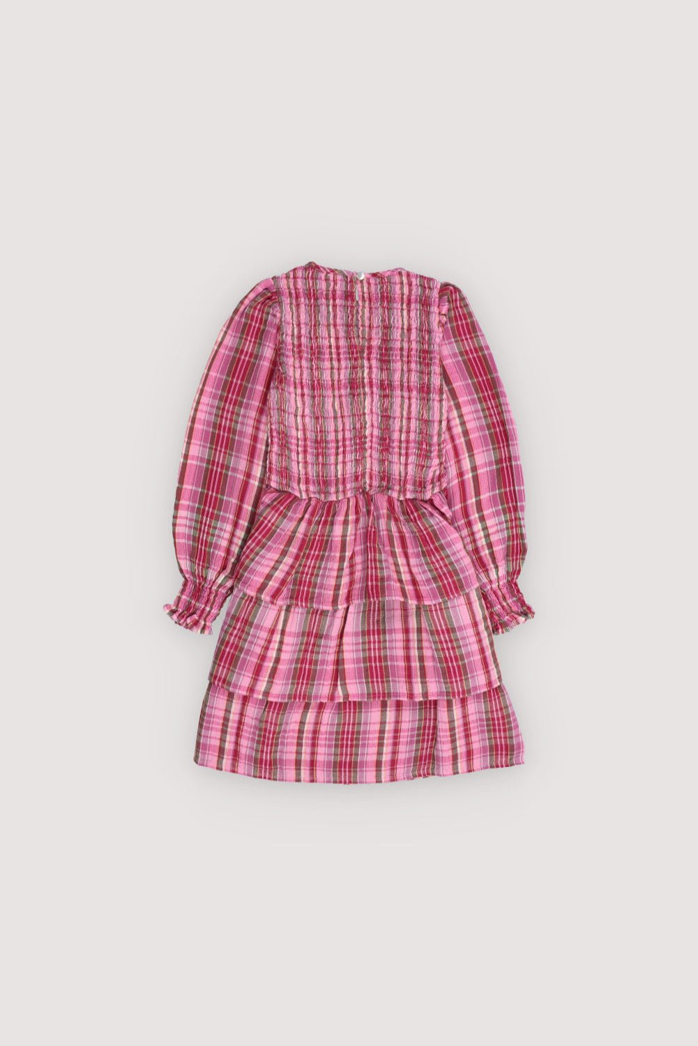 The New Society Adriana vestito bambina quadretti