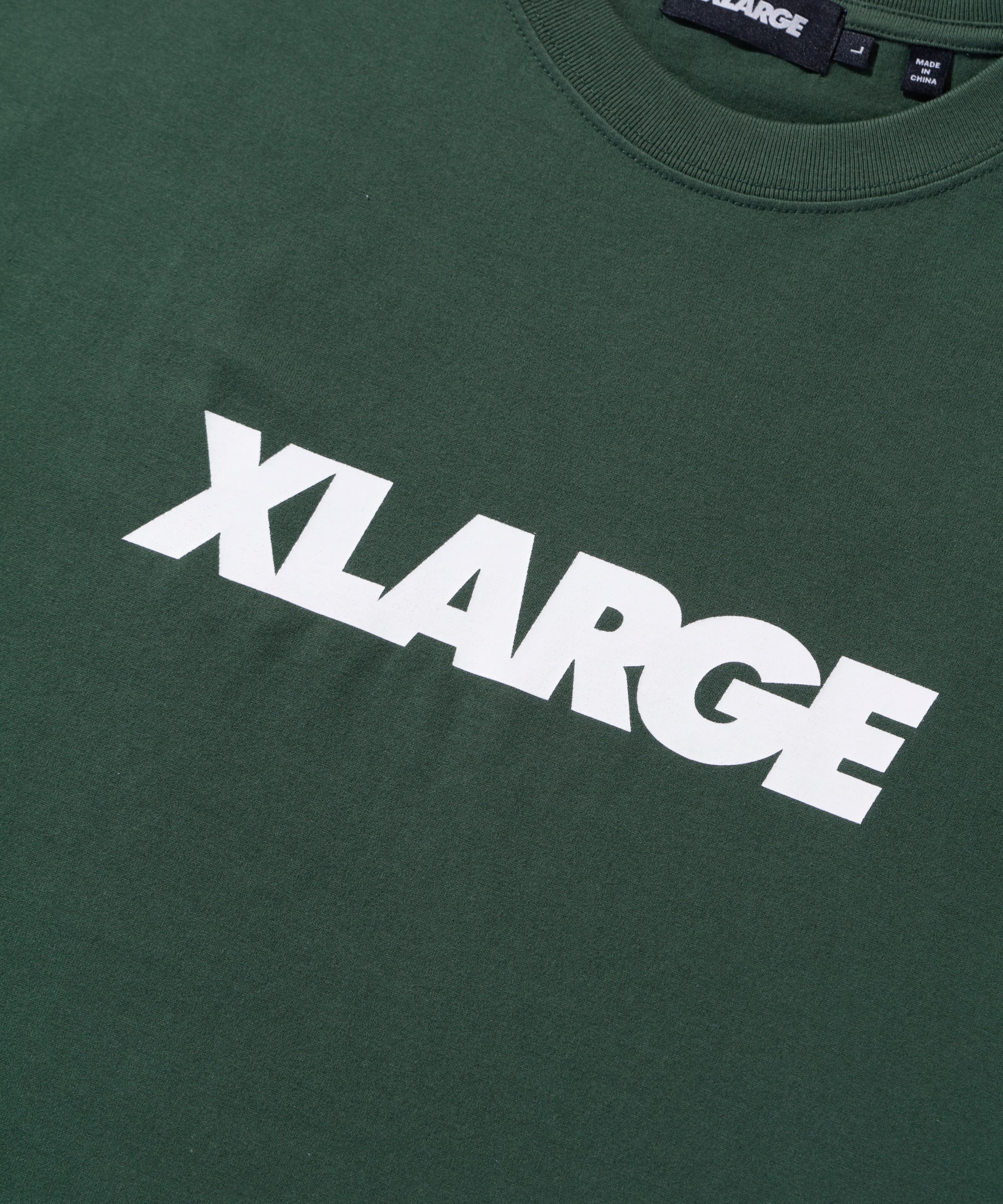 X-Large Standard Logo S/S Tee maglietta bianca cotone