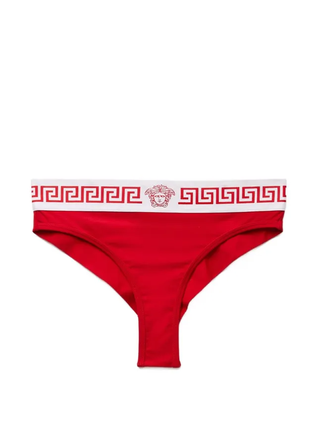 Versace 1027043 intimo rosso donna elasticizzato