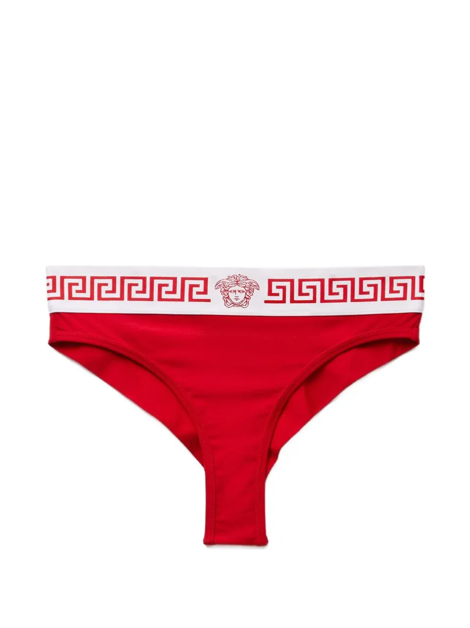 Versace 1027043 intimo rosso donna elasticizzato
