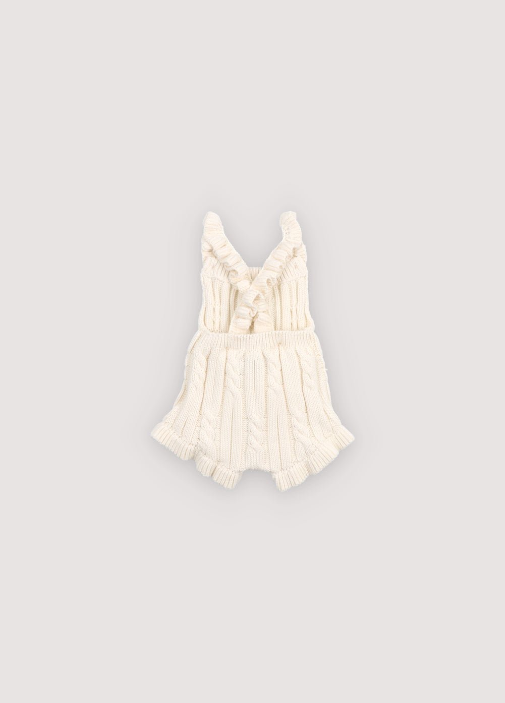 The New Society Bluebell pagliaccetto Ecru cotone