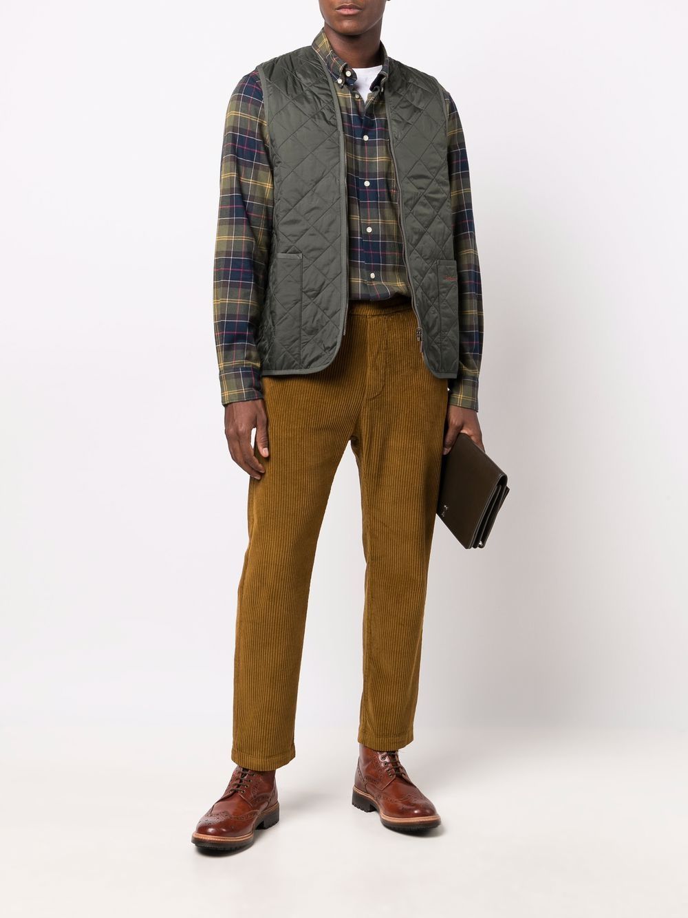 Barbour MSH4991 MSHTN52 camicia verde uomo