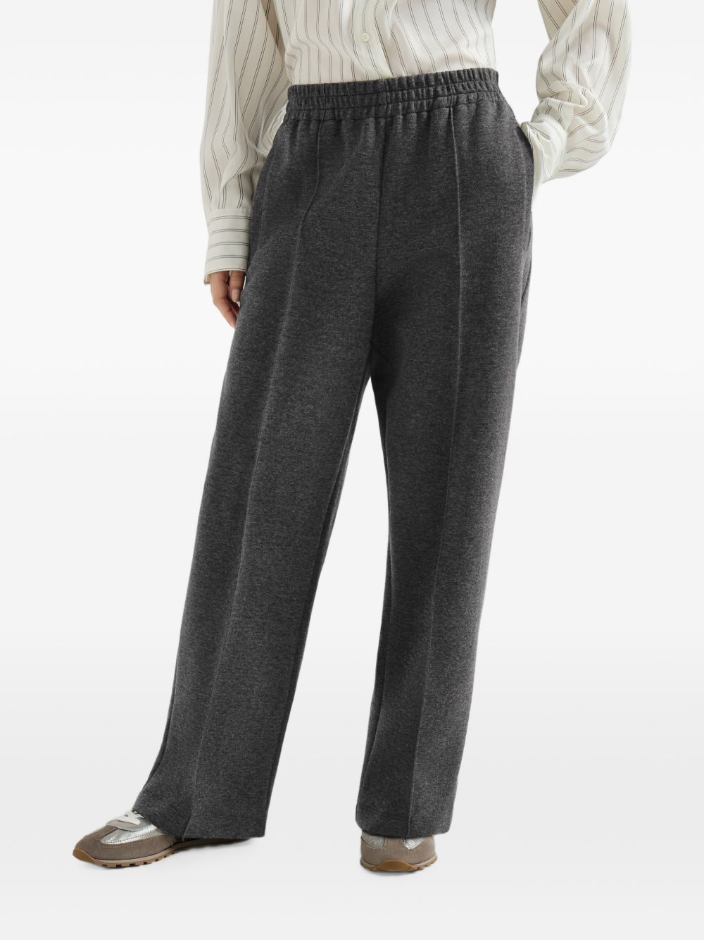 Brunello Cucinelli MD991B2Q99 maglia antracite donna