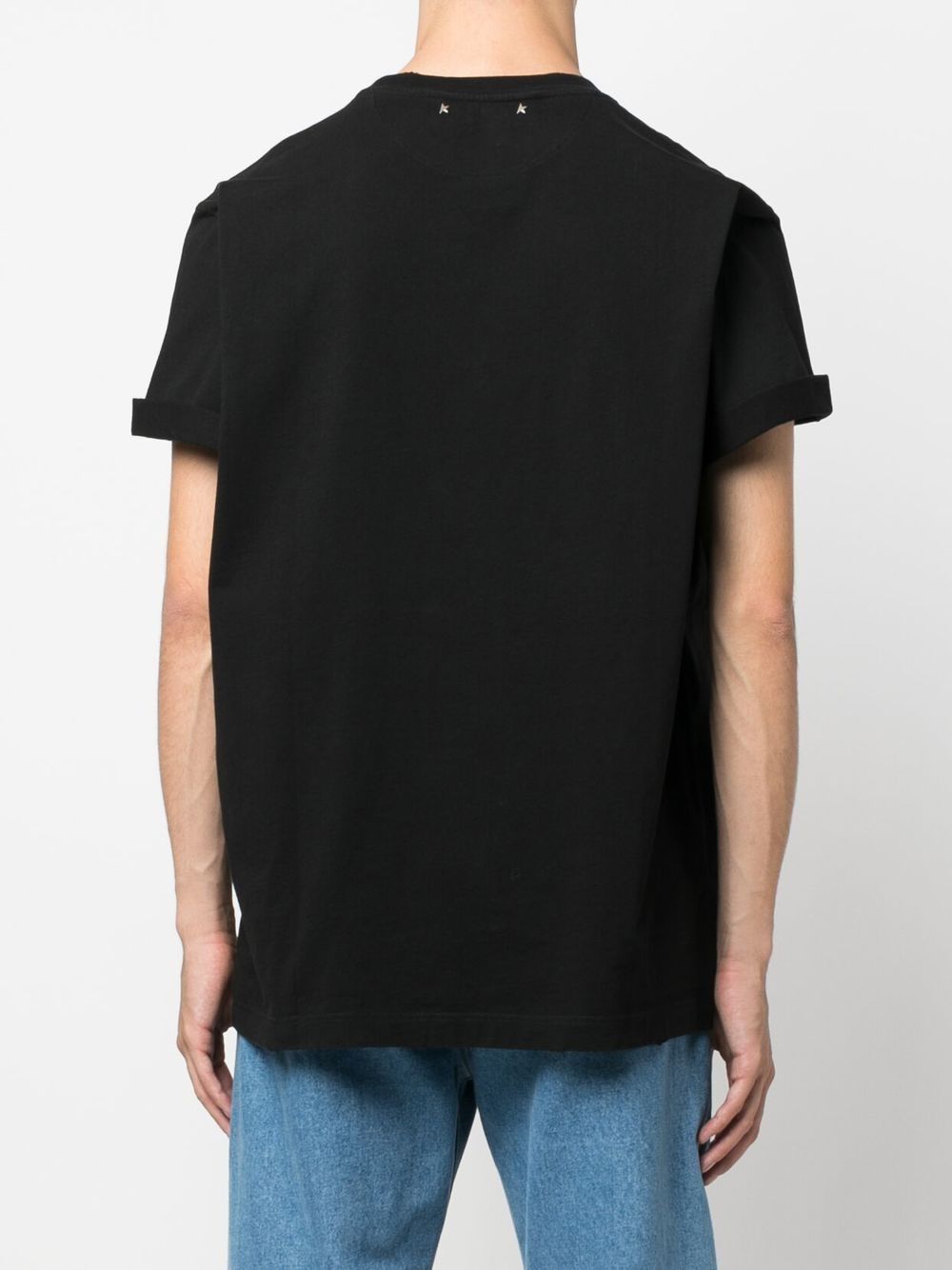 Golden Goose GMP01220 t-shirt nera uomo