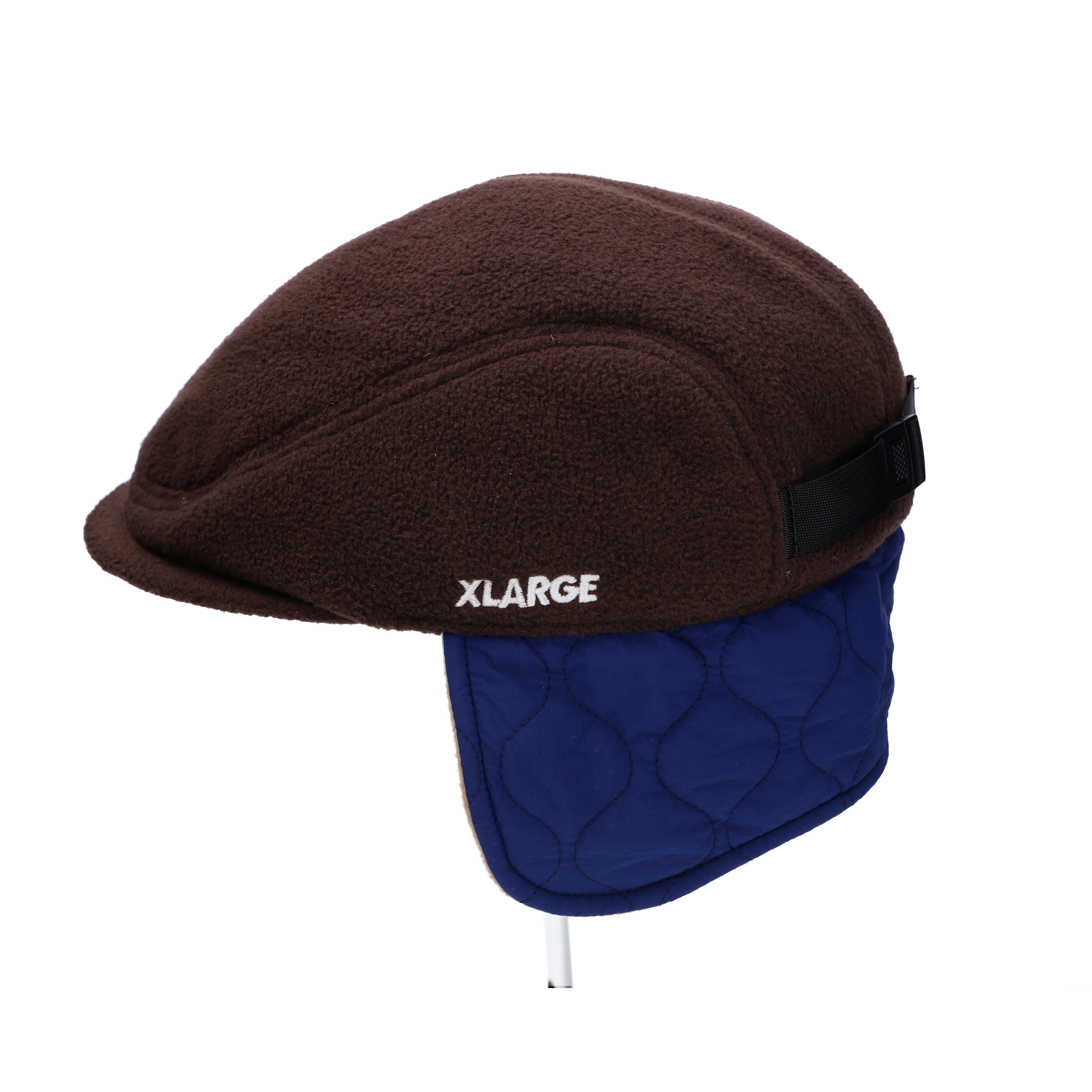 X-Large Fleece Flat Cap coppola in pile