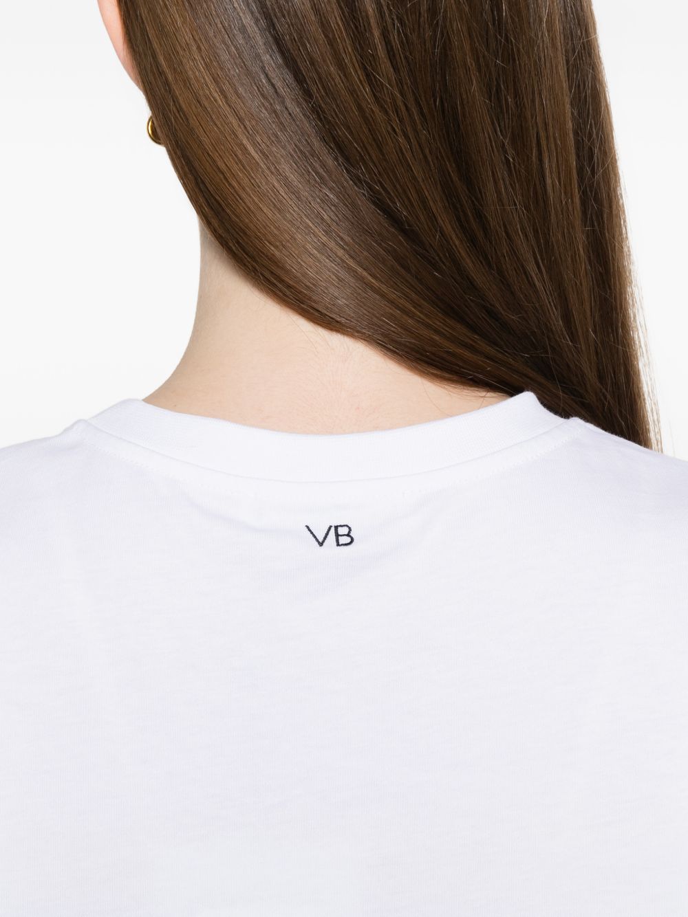 Victoria Beckham 1226JTS007471A t-shirt donna bianca