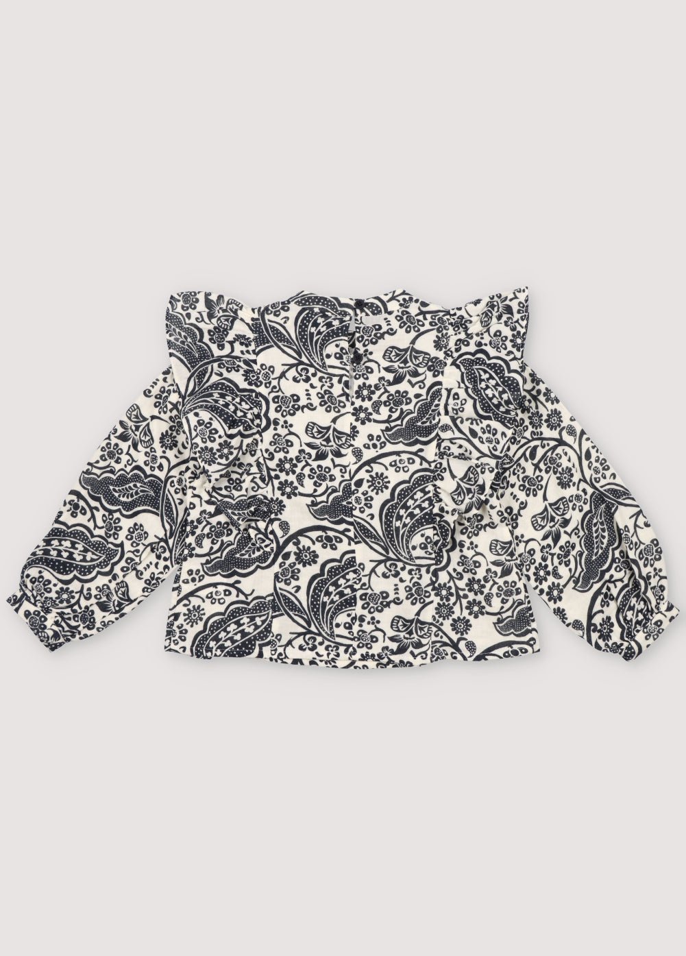 The New Society Jaipur camicetta cotone bambina blu