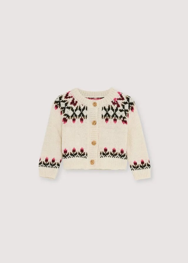The New Society Wendy Baby cardigan 6 mesi alpaca