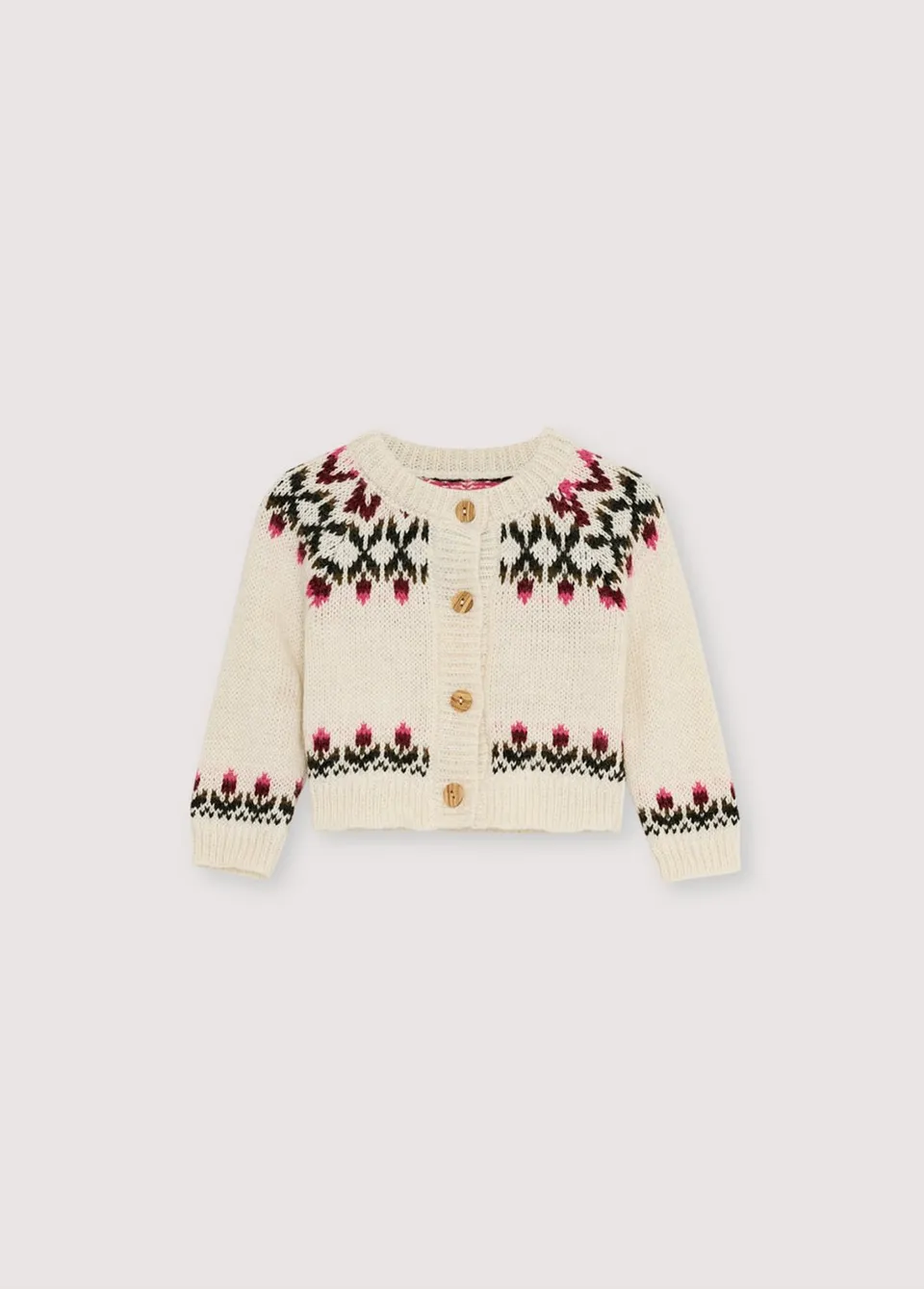 The New Society Wendy Baby cardigan 6 mesi alpaca