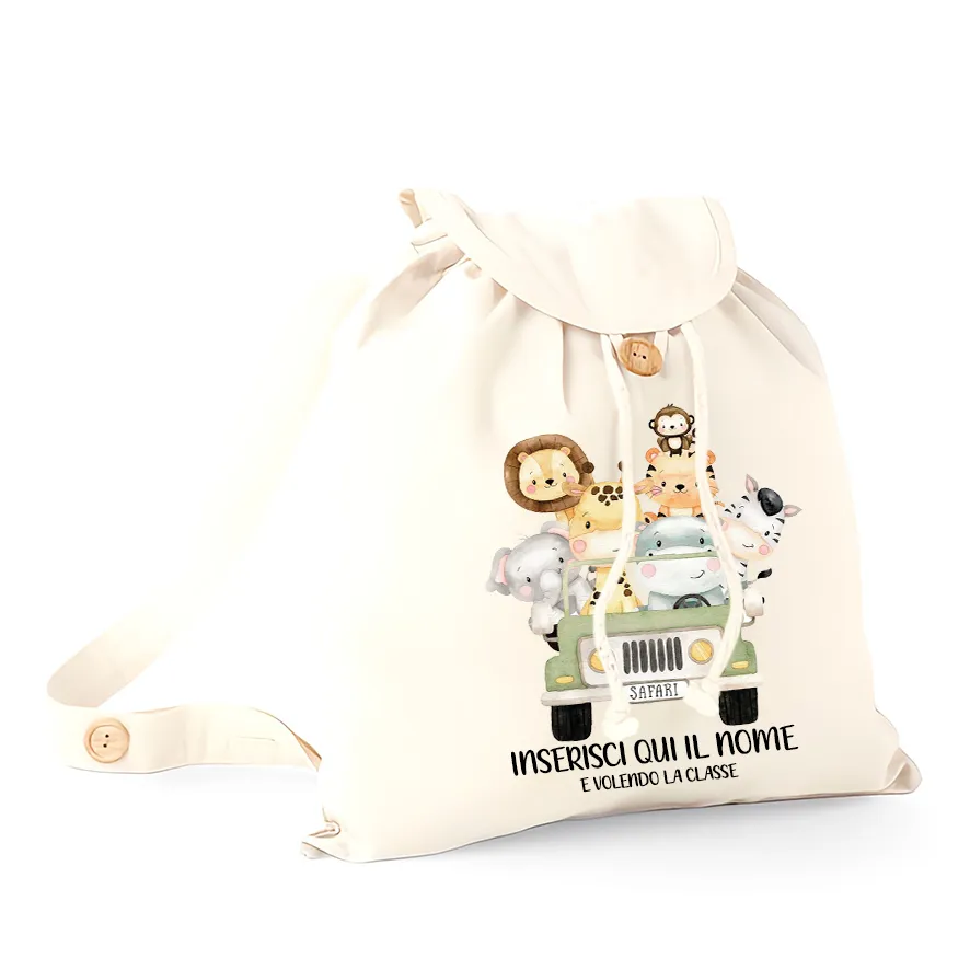 Mr. Gadgets Macchina Animaletti zainetto cotone asilo