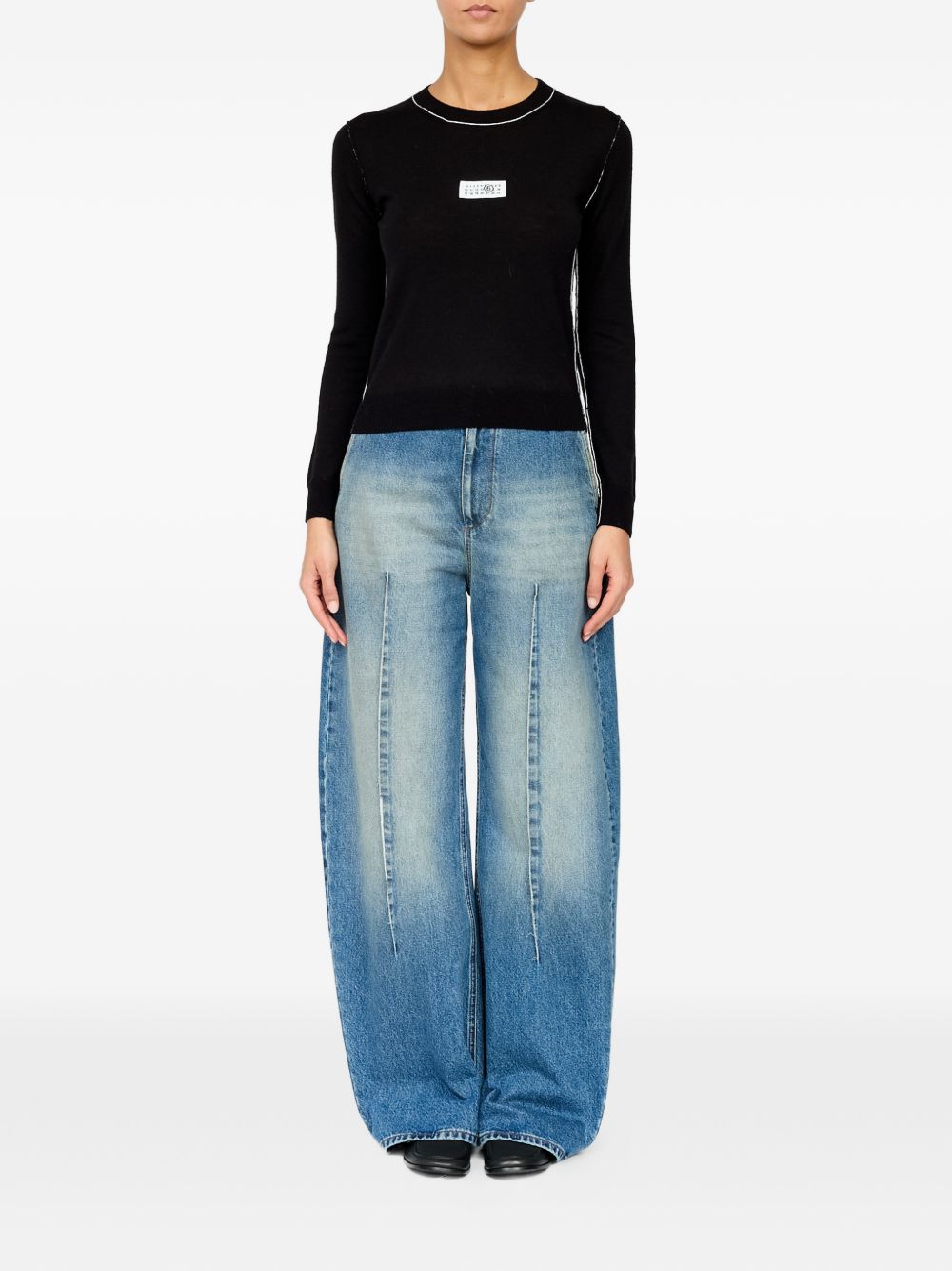 MM6 Maison Margiela S52HL0066 maglia donna invernale