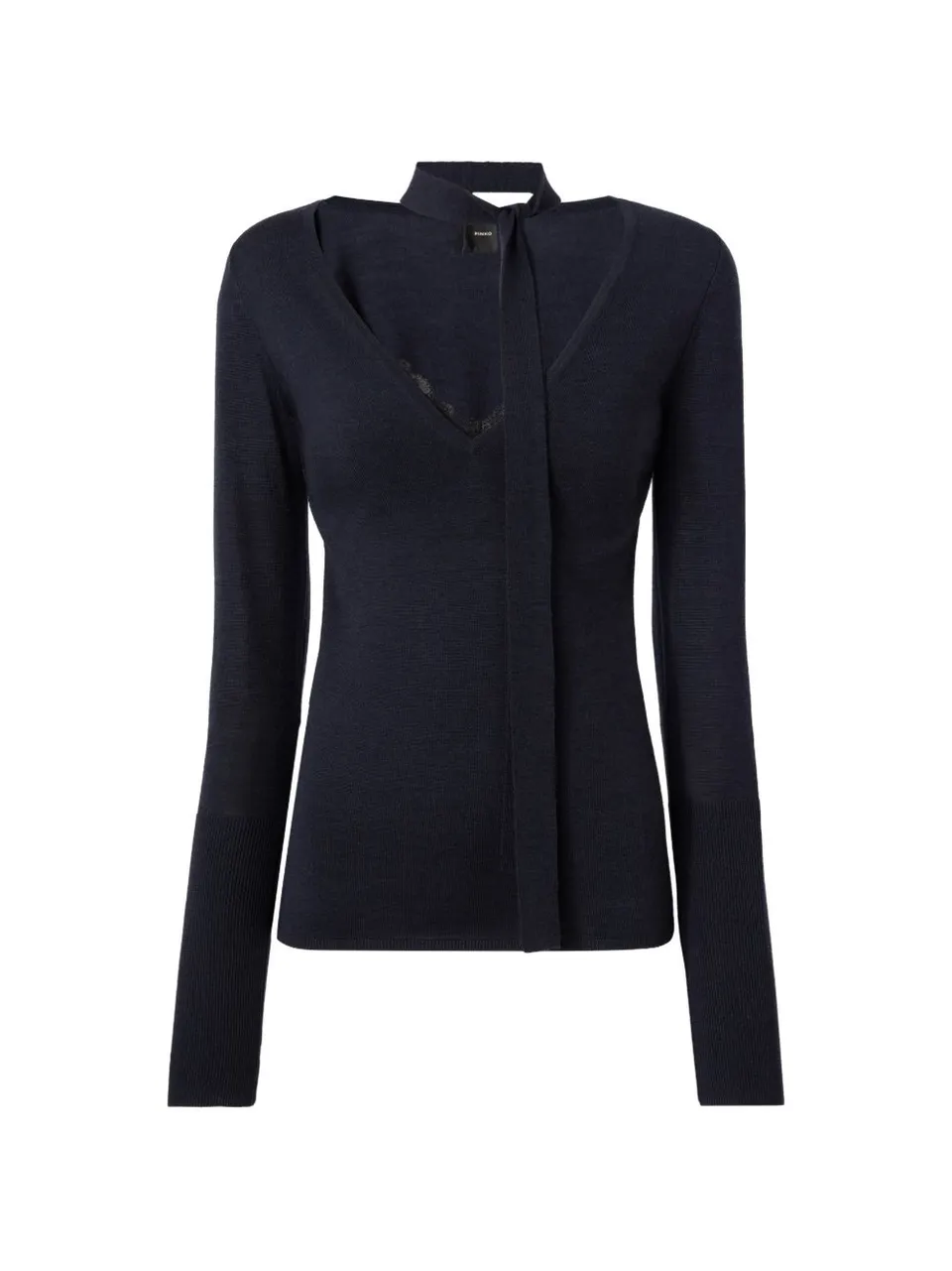 Pinko 107775 Maglia Blu Marino Donna