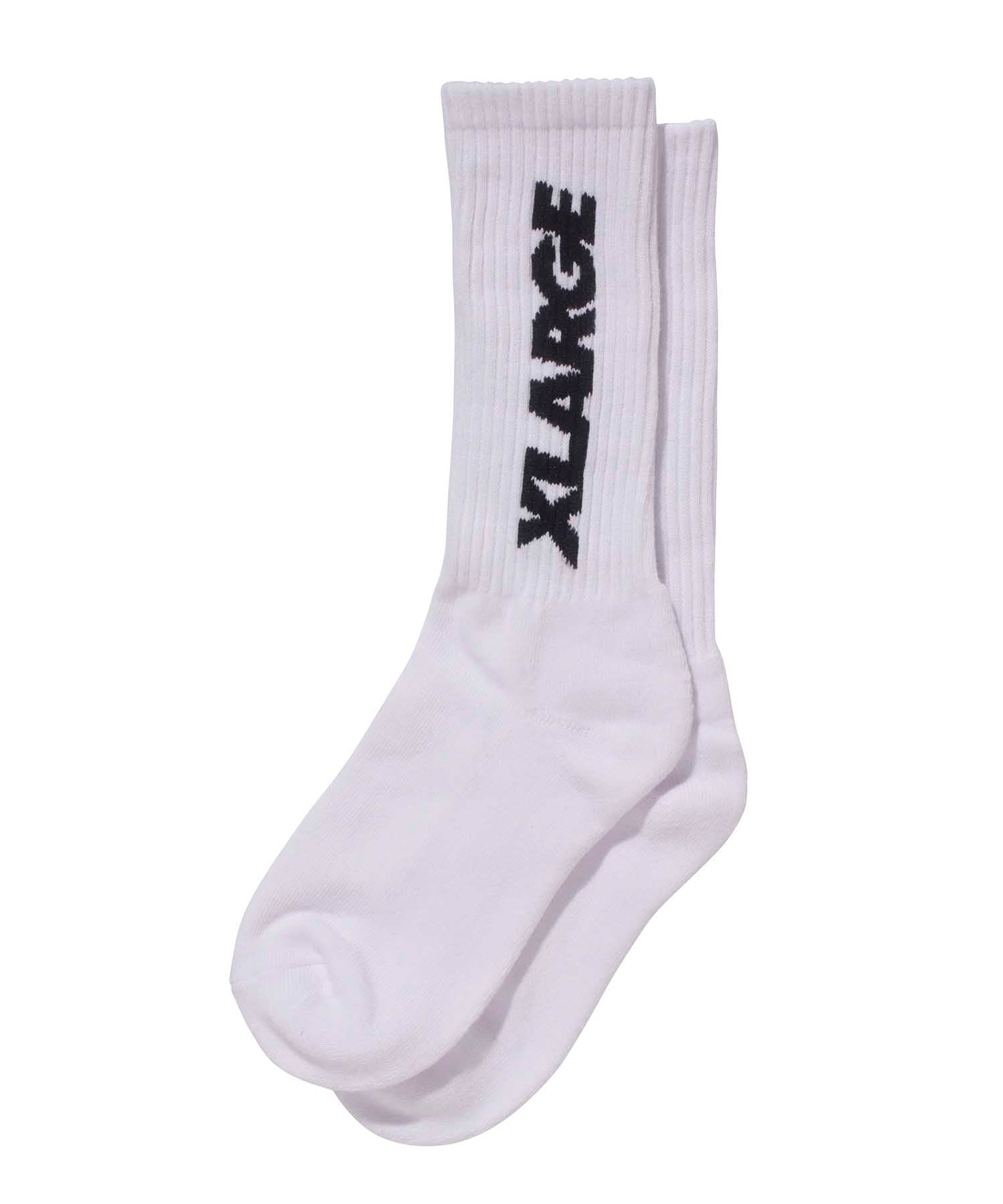 X-Large Standard Logo Calzini Bianchi Unica Cotone