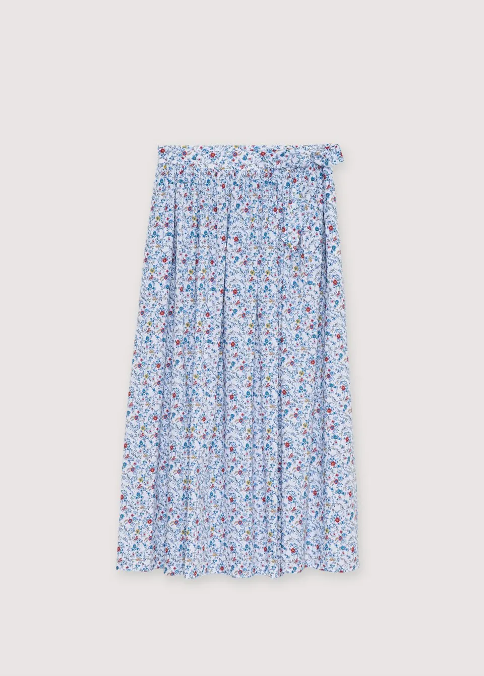 The New Society Cloe gonna lunga donna blu fantasia floreale