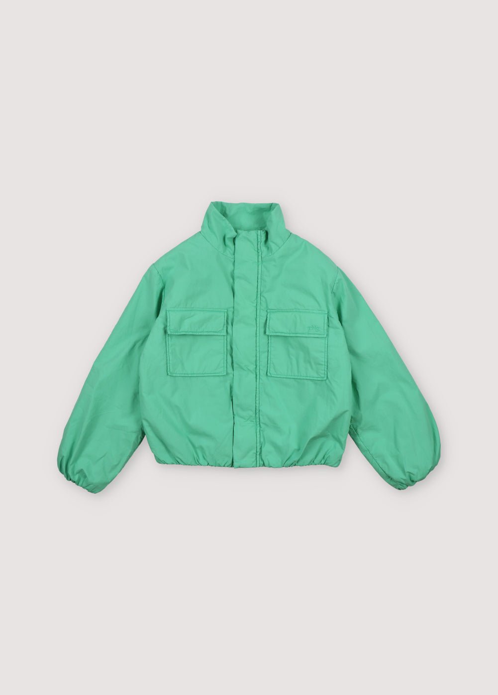 The New Society Tripoli Jade giacca bambino 6 anni cotone verde