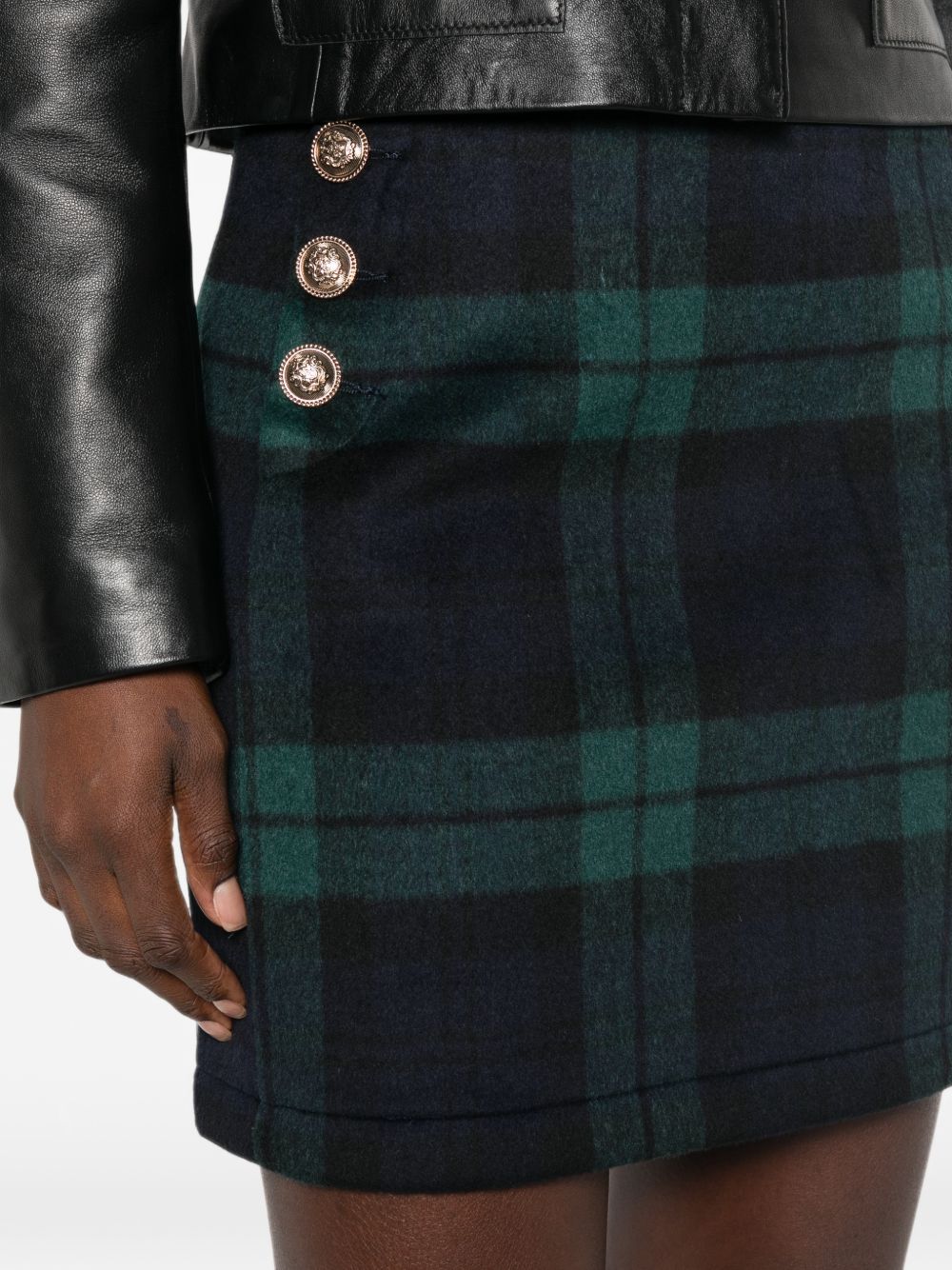 Liu Jo White WF6262T719A gonna blue tartan