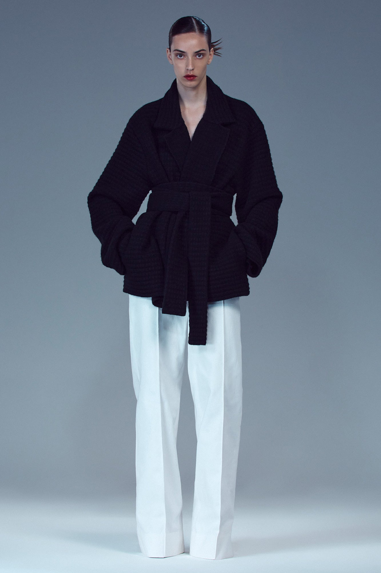 Sa Su Phi Caroline giacca cardigan cachemire nera