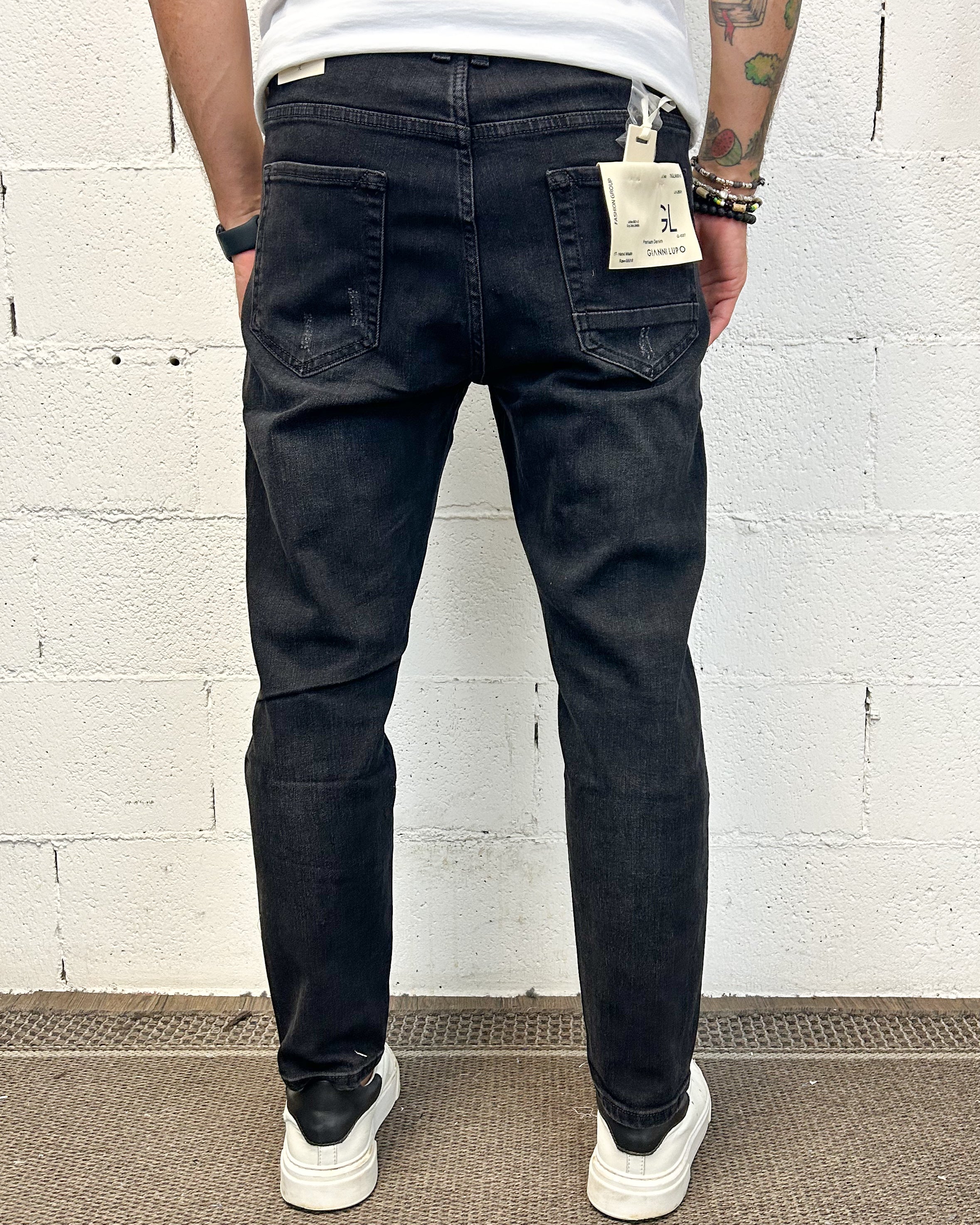 ONLYONE Mike Carrot jeans carrot neri black