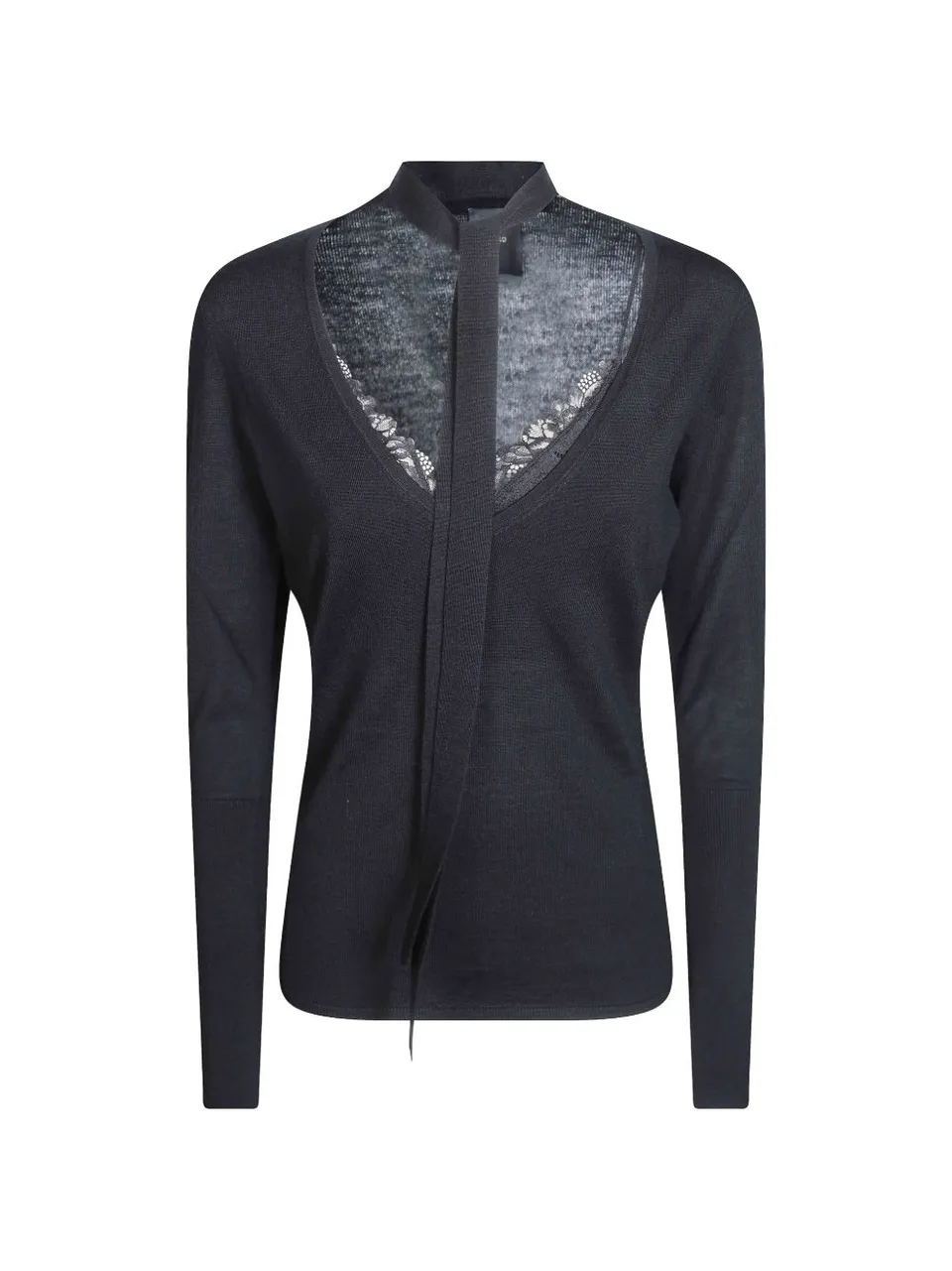 Pinko 107775 Maglia Nera Donna in Cotone