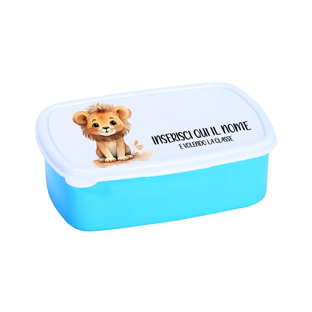 Mr. Gadgets Leone Azzurro Portamerenda Bambini