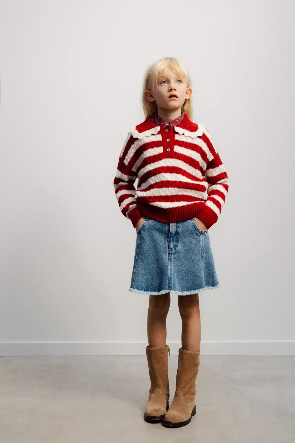 The New Society Ridge gonna denim linea A