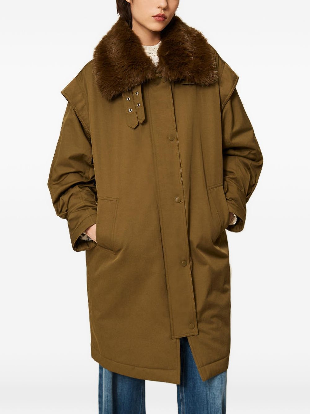 Twinset 262TP2180 parka donna beige