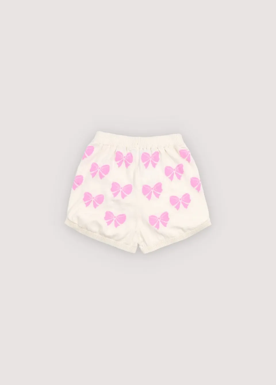 The New Society Pinpilin shorts bimba rosa con fiocchi 6 anni