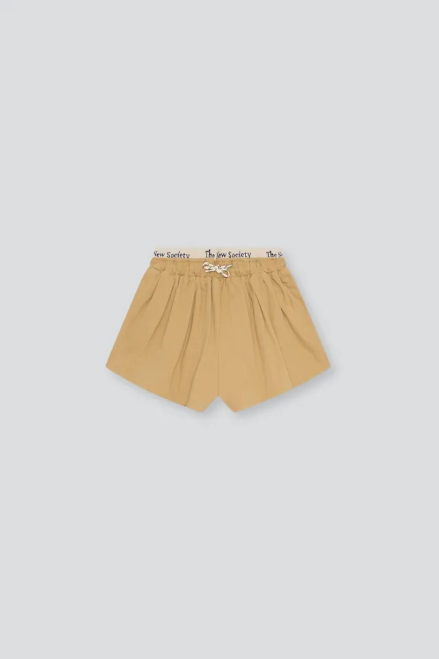 The New Society Gorse shorts ragazzo sabbia 12 anni cotone